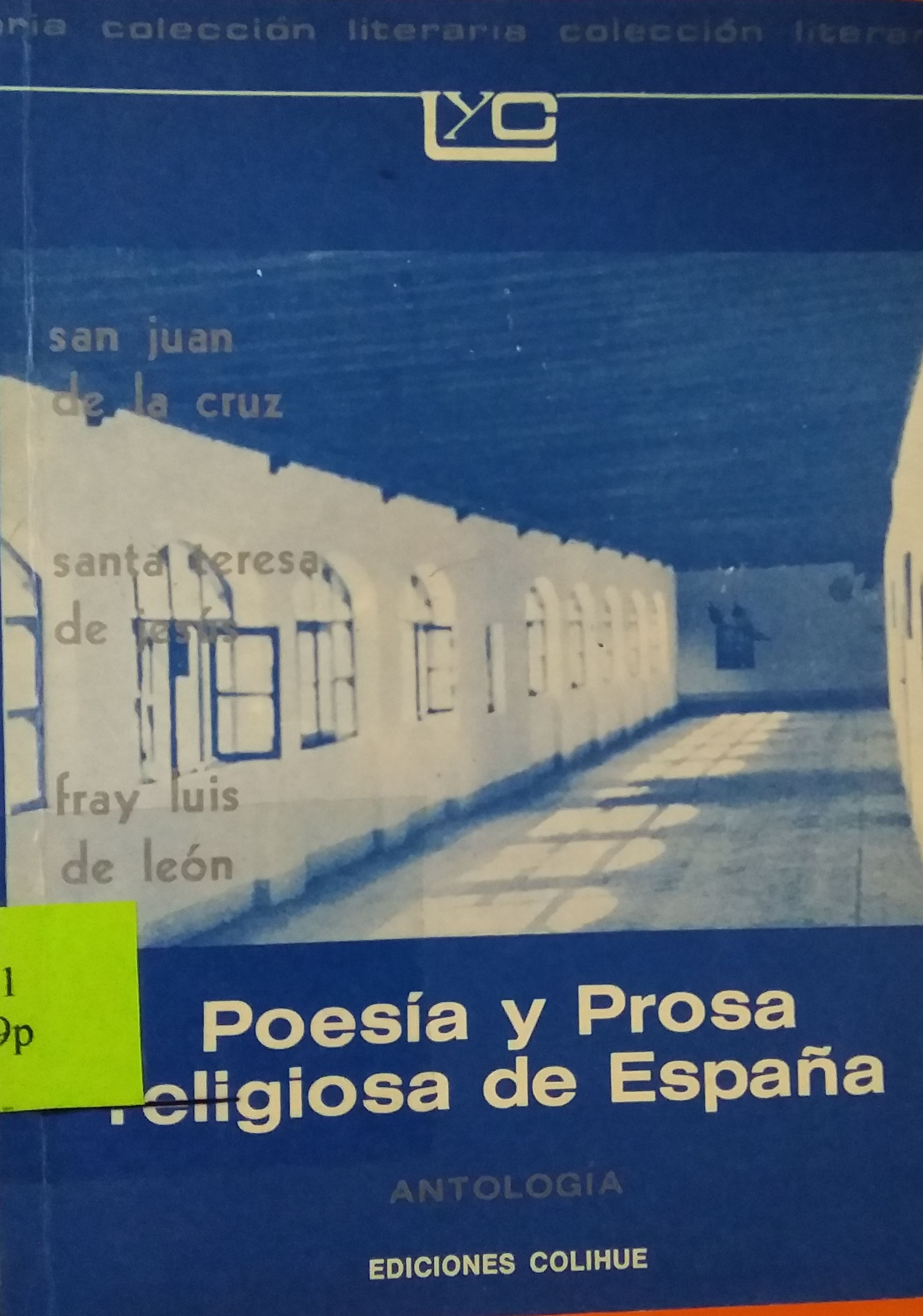 Poesia y Prosa Resligiosa de España